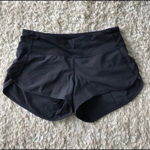 Lululemon speed shorts